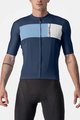 CASTELLI Cyklistický dres s krátkým rukávem - PROLOGO VII - modrá/světle modrá