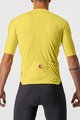 CASTELLI Cyklistický dres s krátkým rukávem - PROLOGO VII - žlutá/ivory