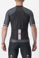 CASTELLI Cyklistický dres s krátkým rukávem - ENTRATA VI - šedá/antracitová