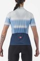 CASTELLI Cyklistický dres s krátkým rukávem - DOLCE LADY - modrá/světle modrá
