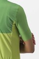 CASTELLI Cyklistický dres s krátkým rukávem - VELOCISSIMA LADY - zelená/žlutá