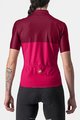 CASTELLI Cyklistický dres s krátkým rukávem - VELOCISSIMA LADY - červená/růžová