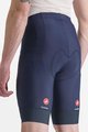CASTELLI Cyklistické kalhoty krátké bez laclu - ENTRATA 2 - modrá