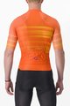 CASTELLI Cyklistický dres s krátkým rukávem - CLIMBER'S 3.0 - oranžová