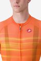 CASTELLI Cyklistický dres s krátkým rukávem - CLIMBER'S 3.0 - oranžová