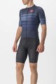 CASTELLI Cyklistický dres s krátkým rukávem - CLIMBER'S 3.0 - modrá