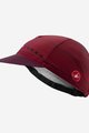 CASTELLI Cyklistická čepice - ROSSO CORSA - bordó
