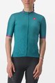 CASTELLI Cyklistický dres s krátkým rukávem - PEZZI LADY - zelená