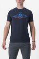 CASTELLI Cyklistické triko s krátkým rukávem - ARMANDO 2 TEE - modrá