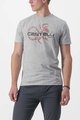 CASTELLI Cyklistické triko s krátkým rukávem - FINALE - šedá