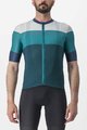 CASTELLI Cyklistický dres s krátkým rukávem - SEZIONE - zelená