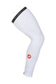 CASTELLI Cyklistické návleky na nohy - UPF 50+ LIGHT - bílá