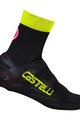 CASTELLI Cyklistické návleky na tretry - BELGIAN  - černá/žlutá