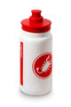 CASTELLI Cyklistická láhev na vodu - SUMMER 550 ML - červená/bílá