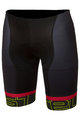 CASTELLI Cyklistické kalhoty krátké bez laclu - VOLO - žlutá/černá/červená