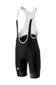 CASTELLI Cyklistické kalhoty krátké s laclem - EVOLUZIONE 2.0 - modrá/černá