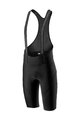 CASTELLI Cyklistické kalhoty krátké s laclem - VELOCISSIMO IV - černá