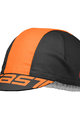 CASTELLI Cyklistická čepice - A BLOC - oranžová/černá