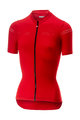 CASTELLI Cyklistický dres s krátkým rukávem - PROMESSA 2.0 LADY - červená