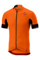 CASTELLI Cyklistický dres s krátkým rukávem - AERO RACE 4.1 SOLID - oranžová