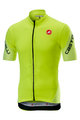 CASTELLI Cyklistický dres s krátkým rukávem - ENTRATA 3.0 - žlutá