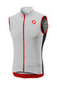 CASTELLI Cyklistický dres bez rukávů - ENTRATA 3.0 - červená/bílá