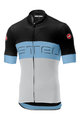 CASTELLI Cyklistický dres s krátkým rukávem - PROLOGO VI - modrá/bílá/černá