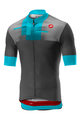 CASTELLI Cyklistický dres s krátkým rukávem - A BLOC - šedá
