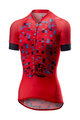CASTELLI Cyklistický dres s krátkým rukávem - CLIMBER'S LADY - červená