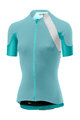 CASTELLI Cyklistický dres s krátkým rukávem - SCHEGGIA 2.0 LADY - modrá