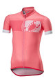 CASTELLI Cyklistický dres s krátkým rukávem - FUTURE RACER KIDS - růžová
