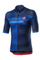 CASTELLI Cyklistický dres s krátkým rukávem - MID WEIGHT PRO - modrá