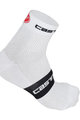CASTELLI Cyklistické ponožky klasické - FREE 6 - bílá