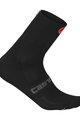 CASTELLI Cyklistické ponožky klasické - QUATTRO 9 - černá