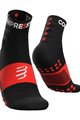 COMPRESSPORT Cyklistické ponožky klasické - TRAINING - černá