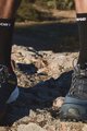 COMPRESSPORT Cyklistické ponožky klasické - PRO RACING 4.0 TRAIL - černá/červená