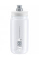 Cyklistická láhev na vodu - FLY 550 ml  - transparentní/šedá