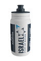 ELITE Cyklistická láhev na vodu - FLY ISRAEL 550ml - světle modrá/bílá