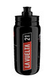 ELITE Cyklistická láhev na vodu - FLY LA VUELTA 550ml - černá