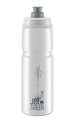 ELITE Cyklistická láhev na vodu - JET GREEN 750 ml - transparentní