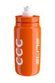 ELITE Cyklistická láhev na vodu - CCC 2020 550 ml - oranžová