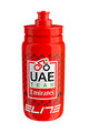 ELITE Cyklistická láhev na vodu - UAE 550 ml - červená