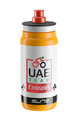 Cyklistická láhev na vodu - UAE 2017  - bílá/žlutá/červená/černá