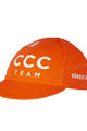 Cyklistická čepice - CCC 2019 RACE - oranžová