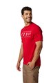 FOX Cyklistické triko s krátkým rukávem - PINNACLE DRIRELEASE® - červená