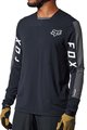 FOX Cyklistický dres s dlouhým rukávem zimní - DEFEND PRO - černá