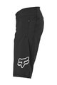 FOX Cyklistické kalhoty krátké bez laclu - DEFEND SHORTS - černá