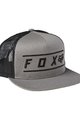 FOX Cyklistická čepice - PINNACLE SNAPBACK - šedá