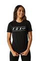 FOX Cyklistické triko s krátkým rukávem - PINNACLE DRIRELEASE® - černá