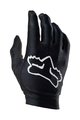 FOX Cyklistické rukavice dlouhoprsté - FLEXAIR - černá